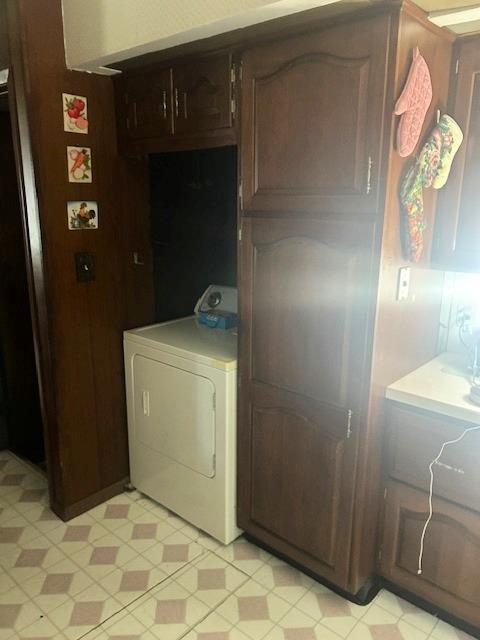 5 Estelle Rd, Poughkeepsie, NY 12601 - laundry area featuring washer / clothes dryer and light flooring