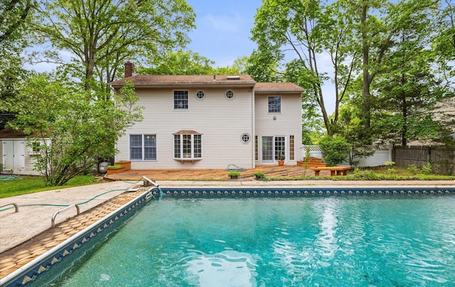 9 Gull Dr, Hauppauge, NY 11788 - view of swimming pool with a patio