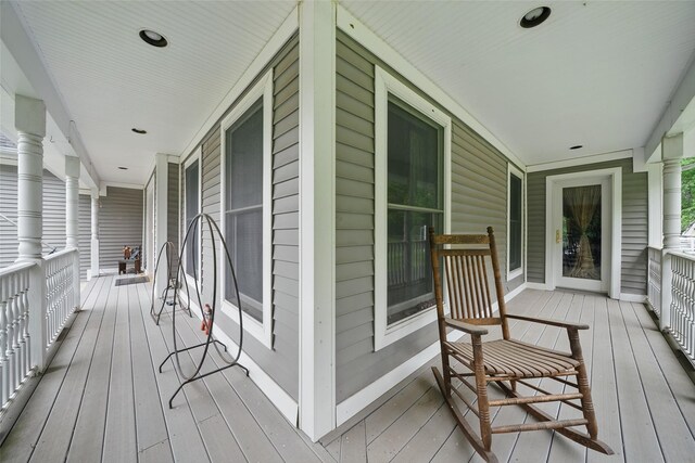 7 Gabriels Dr, Chester, NY 10918 - view of wooden porch