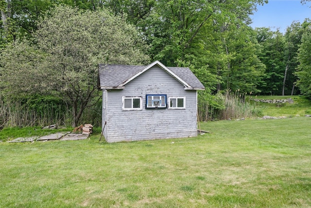 7 Gabriels Dr, Chester, NY 10918 - view of outdoor structure featuring a view of trees