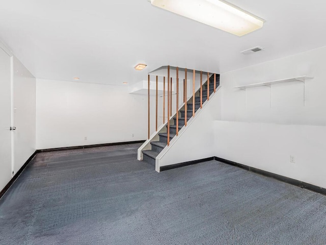 81 Winding Brook Rd, New Rochelle, NY 10804 - staircase featuring baseboards