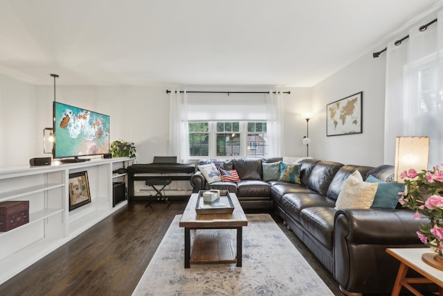 32 Meadow Rd, Montrose, NY 10567 - living area featuring dark wood finished floors