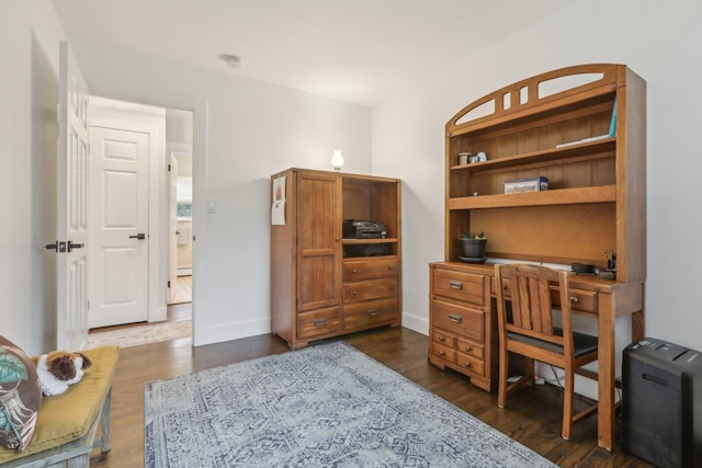 32 Meadow Rd, Montrose, NY 10567 - office with dark wood-style floors and baseboards