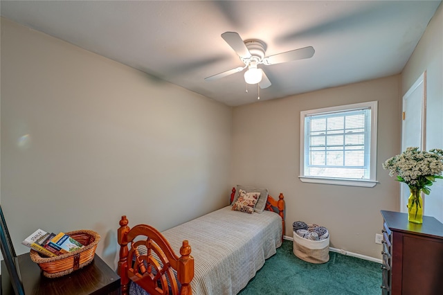 8 Baylor Dr, Smithtown, NY 11787 - carpeted bedroom featuring baseboards and a ceiling fan
