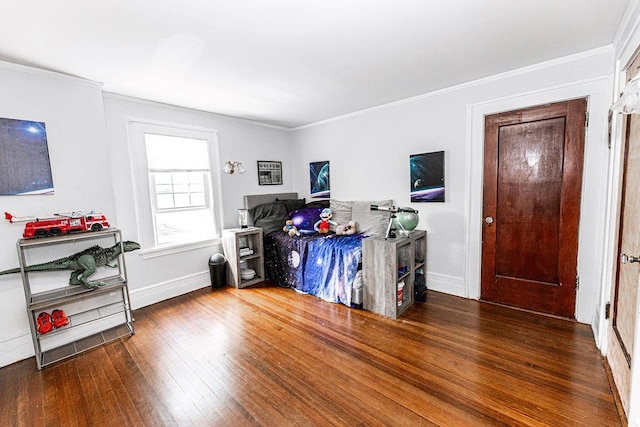31 Heminway Ave, New Rochelle, NY 10801 - office space featuring wood-type flooring, baseboards, and ornamental molding