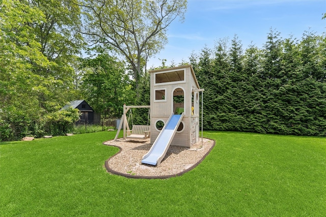 3 Pheasant Ln, Remsenburg, NY 11960 - view of playground with a yard