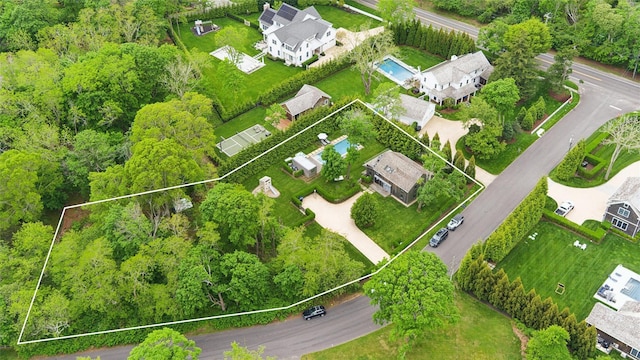 3 Pheasant Ln, Remsenburg, NY 11960 - aerial overview of property's location with property boundaries highlighted