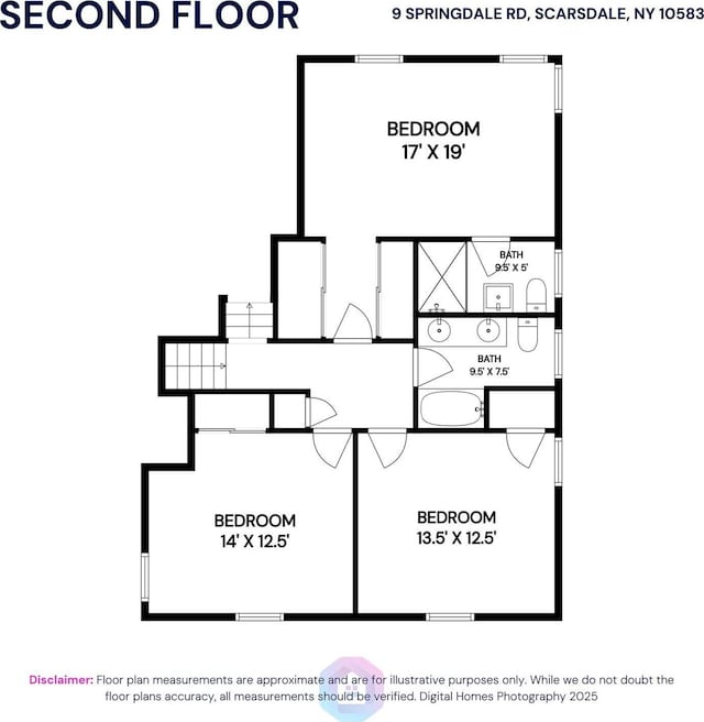 9 Springdale Rd, Scarsdale, NY 10583 - room layout