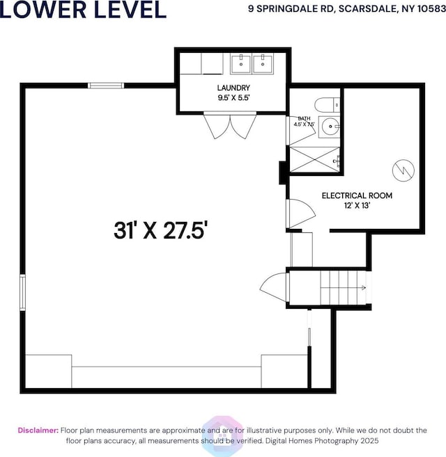 9 Springdale Rd, Scarsdale, NY 10583 - home floor plan