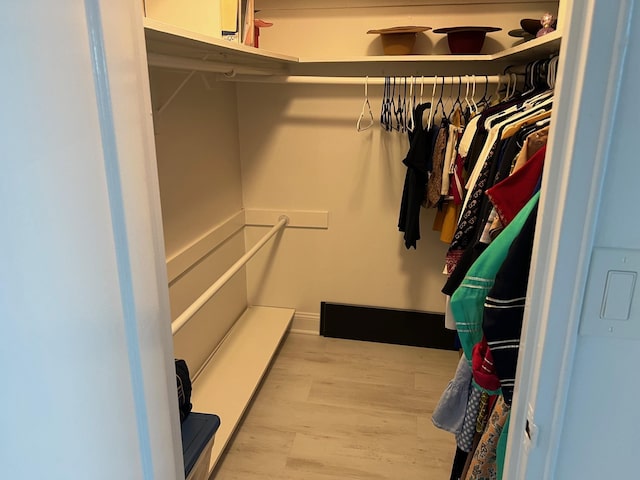 101 Jackson Ave Unit 4A, Mineola, NY 11501 - spacious closet with wood finished floors