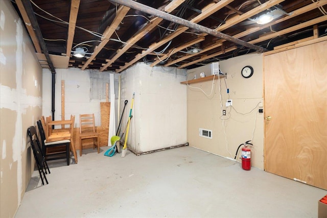 139 Euston Rd S, West Hempstead, NY 11552 - view of unfinished basement