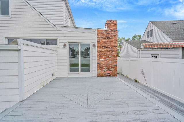 3061 Xavier Ct, Oceanside, NY 11572 - view of wooden terrace