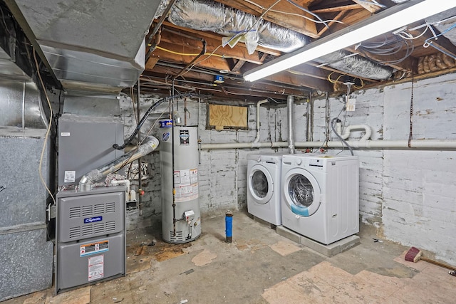 3061 Xavier Ct, Oceanside, NY 11572 - unfinished below grade area with water heater and separate washer and dryer
