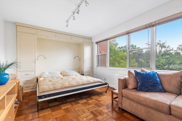 240 Garth Rd Unit 3L2, Scarsdale, NY 10583 - bedroom with track lighting