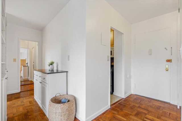 240 Garth Rd Unit 3L2, Scarsdale, NY 10583 - corridor with baseboards