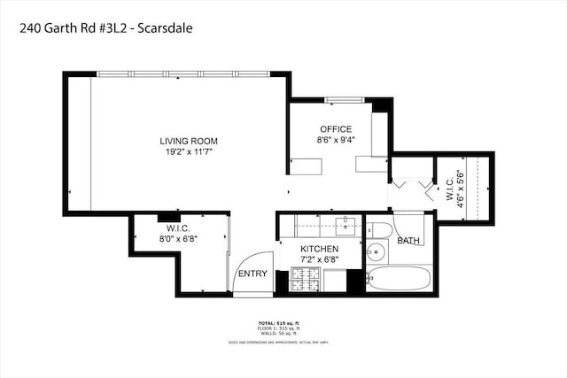240 Garth Rd Unit 3L2, Scarsdale, NY 10583 - view of property floor plan
