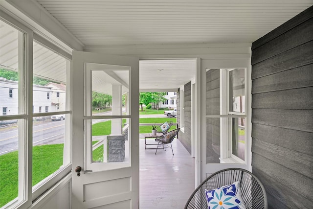 858 N Branch Hortonville Rd, North Branch, NY 12745 - sunroom / solarium with plenty of natural light and wood finished floors