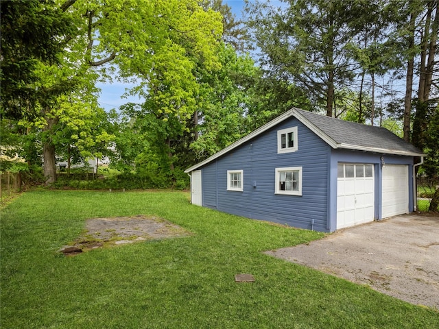 34 Woodland Ave, Poughkeepsie, NY 12603 - view of detached garage