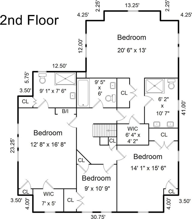 489 Manor Ln, Pelham, NY 10803 - home floor plan