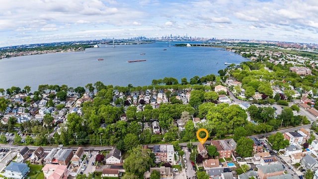 230 Pennyfield Ave, Bronx, NY 10465 - aerial perspective of suburban area with a nearby body of water