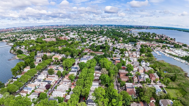 230 Pennyfield Ave, Bronx, NY 10465 - aerial perspective of suburban area with a large body of water