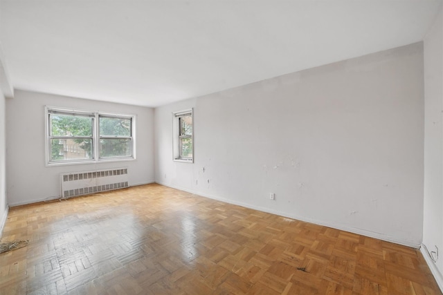 682 Tuckahoe Rd Unit 1A, Yonkers, NY 10710 - empty room featuring radiator and baseboards