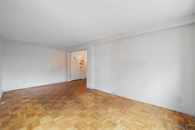682 Tuckahoe Rd Unit 1A, Yonkers, NY 10710 - spare room featuring baseboards