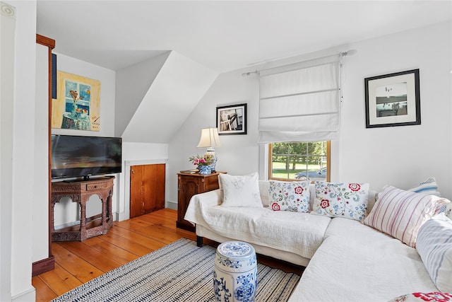 140AND144 Damascus Rd, East Quogue, NY 11942 - living area with light wood finished floors and vaulted ceiling
