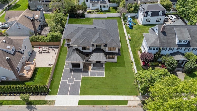 19 Maple Ave, Cedarhurst, NY 11516 - aerial perspective of suburban area