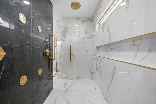 19 Maple Ave, Cedarhurst, NY 11516 - bathroom featuring a marble finish shower