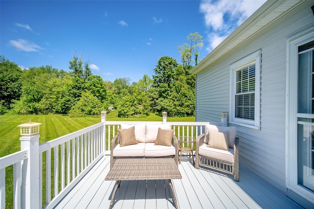 322 Noxon Rd, Poughkeepsie, NY 12603 - deck with a lawn