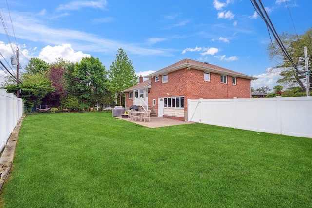 5 Coventry Rd, Syosset, NY 11791 - view of yard featuring a patio and entry steps