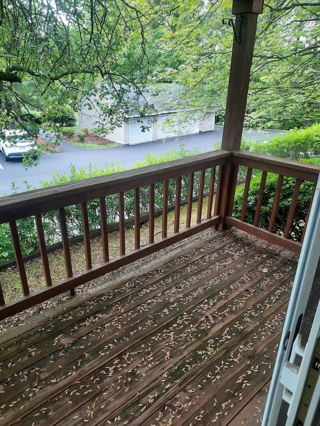 1502 Evergreen Ct, Highland Mills, NY 10930 - view of wooden deck