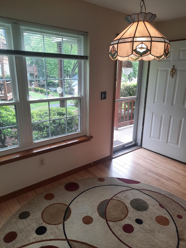 1502 Evergreen Ct, Highland Mills, NY 10930 - foyer entrance with light wood finished floors and baseboards