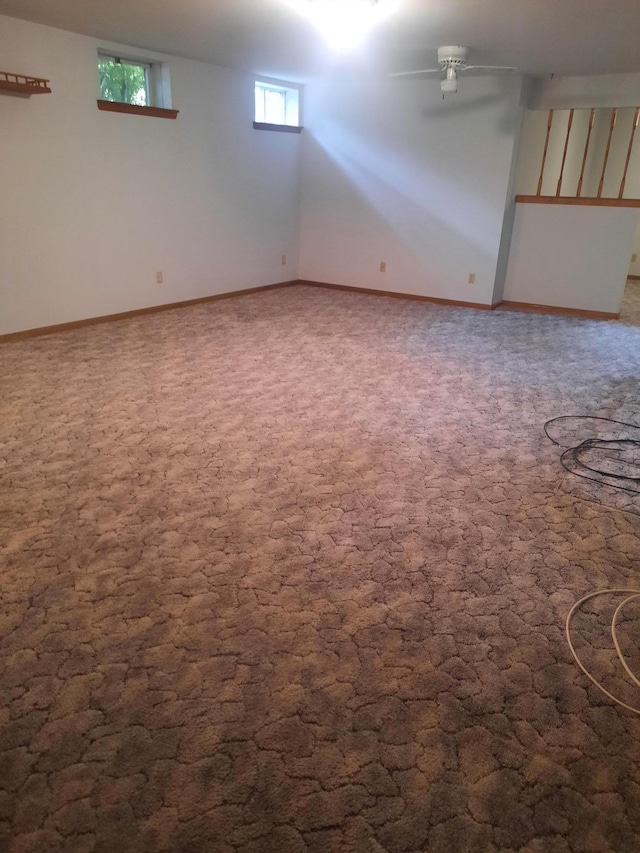 1502 Evergreen Ct, Highland Mills, NY 10930 - basement with baseboards