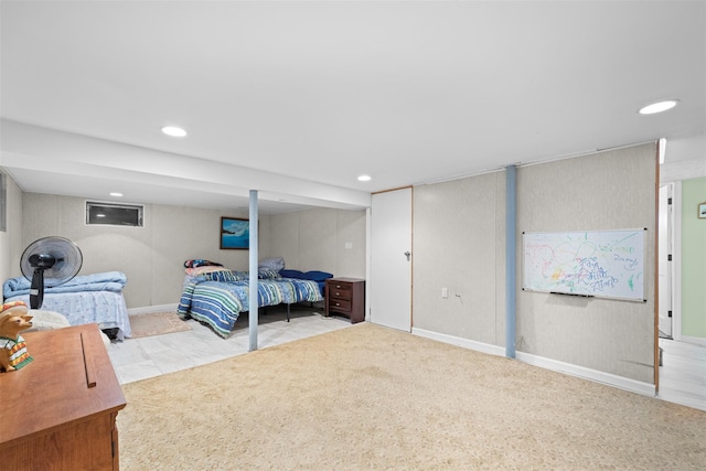 21 Westgate Rd, Massapequa Park, NY 11762 - bedroom with recessed lighting and baseboards