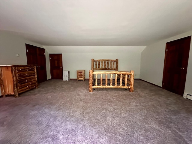 287 Hunns Lake Rd, Stanfordville, NY 12581 - carpeted bedroom featuring vaulted ceiling