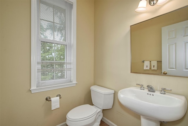 36 Bellefair Rd, Rye Brook, NY 10573 - bathroom with toilet and baseboards