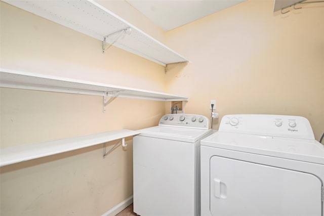 36 Bellefair Rd, Rye Brook, NY 10573 - laundry area with separate washer and dryer