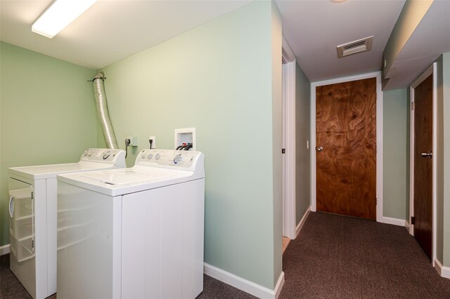 1158 Lorraine Dr, Franklin Square, NY 11010 - washroom with washer and clothes dryer, carpet, and baseboards