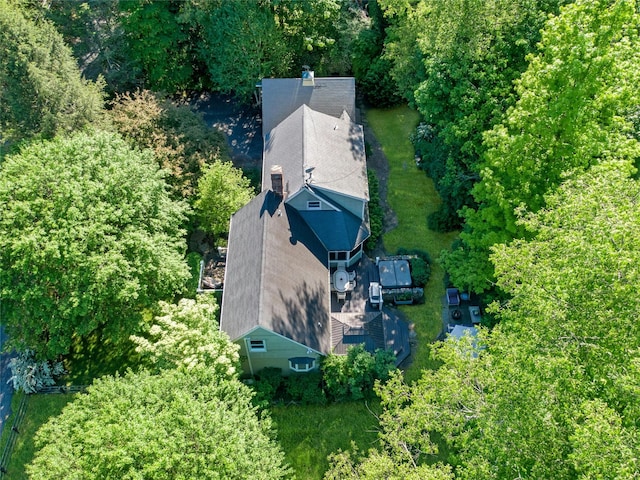 1 Lakeview Rd, South Salem, NY 10590 - view from above of property