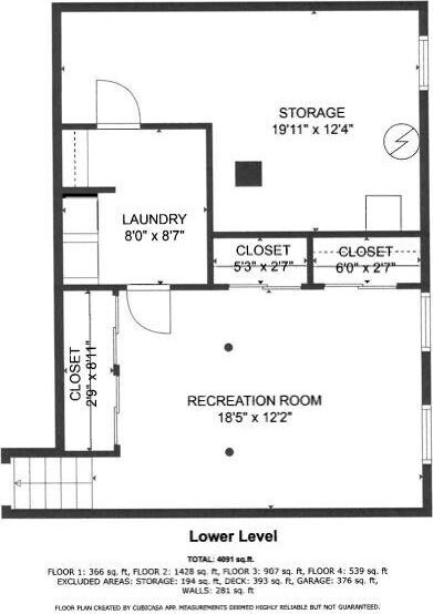 1055 Cedarhurst St, North Woodmere, NY 11581 - floor plan / room layout