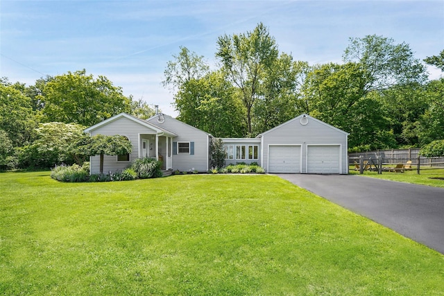 801 Syska Rd, Ossining, NY 10562 - single story home featuring asphalt driveway and an attached garage