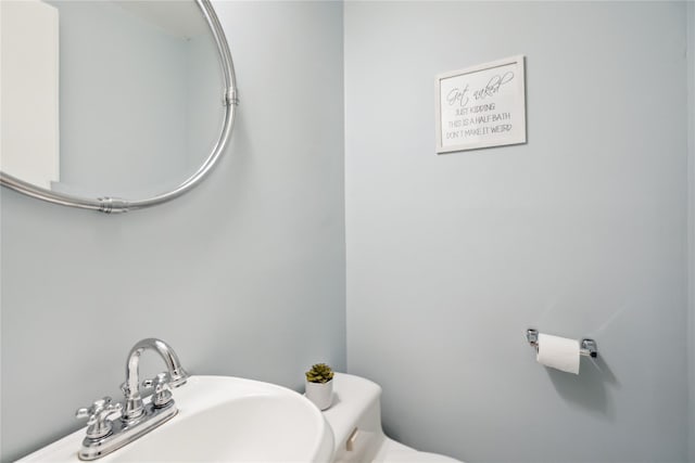 65 Sagamore Hills Dr, Port Jefferson Station, NY 11776 - bathroom with a sink and toilet
