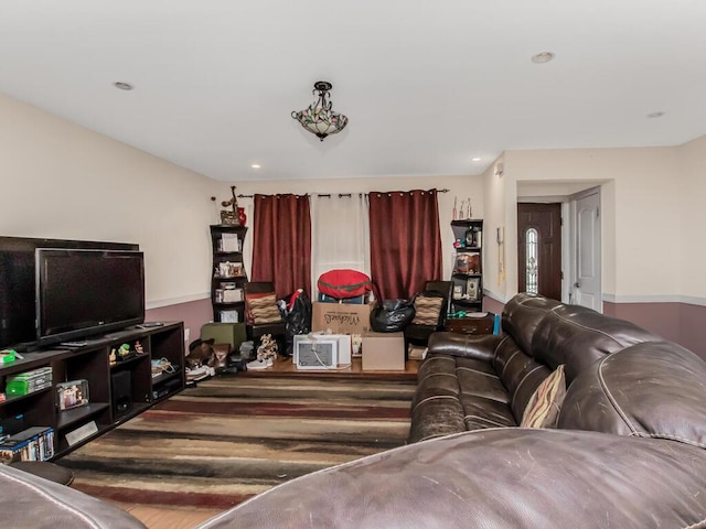 3333 Tiemann Ave, Bronx, NY 10469 - living room featuring recessed lighting