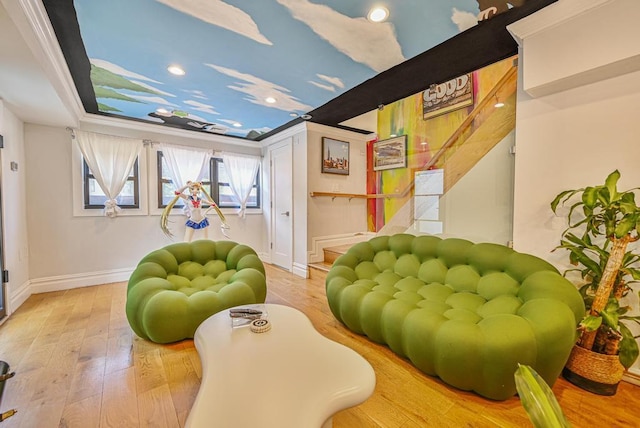 520 Meeker Ave, Brooklyn, NY 11222 - lobby featuring recessed lighting and stairs