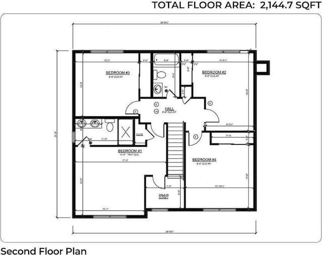 1A E Grove St, Port Jefferson Station, NY 11776 - room layout
