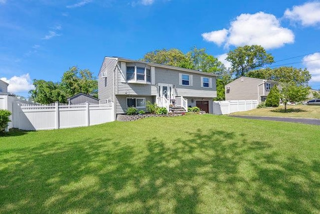 105 Fountain Ave, Selden, NY 11784 - back of property featuring a garage