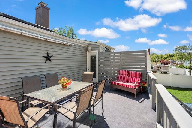 105 Fountain Ave, Selden, NY 11784 - view of patio / terrace featuring outdoor dining area
