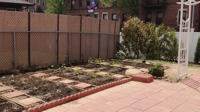 35-73 167th St, Flushing, NY 11358 - view of yard with a garden and a patio area